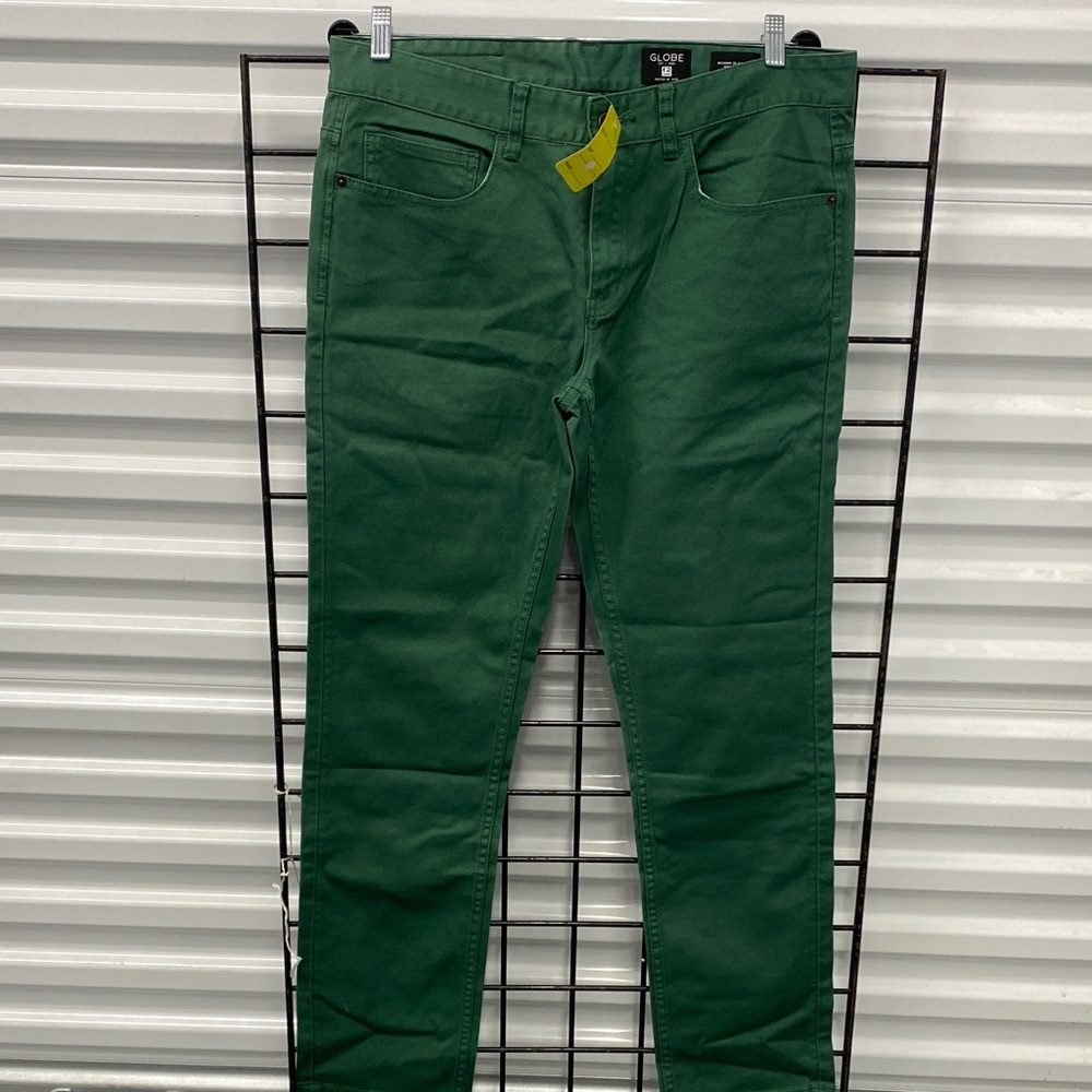 Globe Men's Green Skinny Jeans